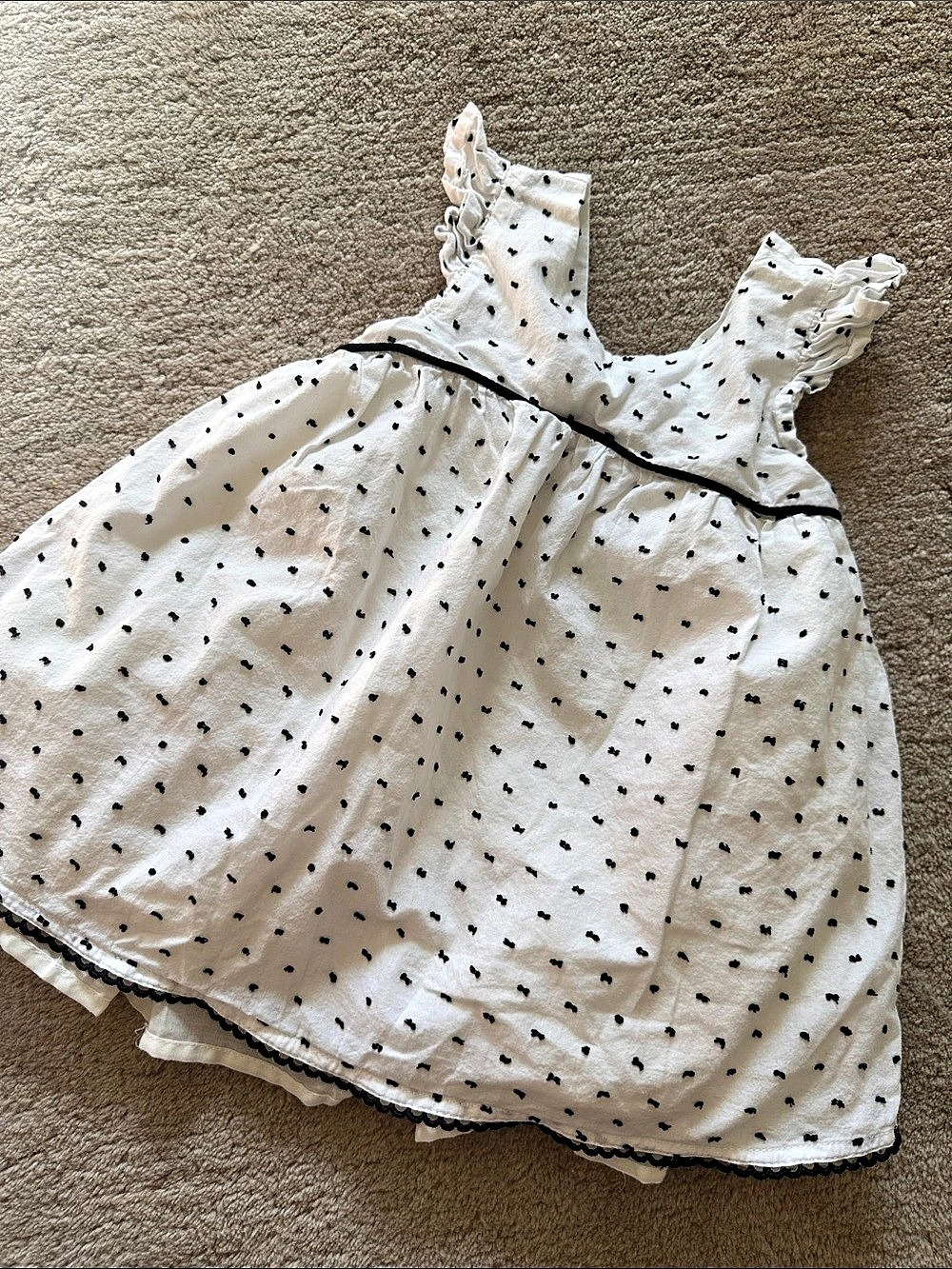 Catherine Malandrino Baby Girls Polka Dot Dress 12M